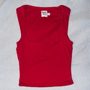 Princess Polly Bold Red Crop Top